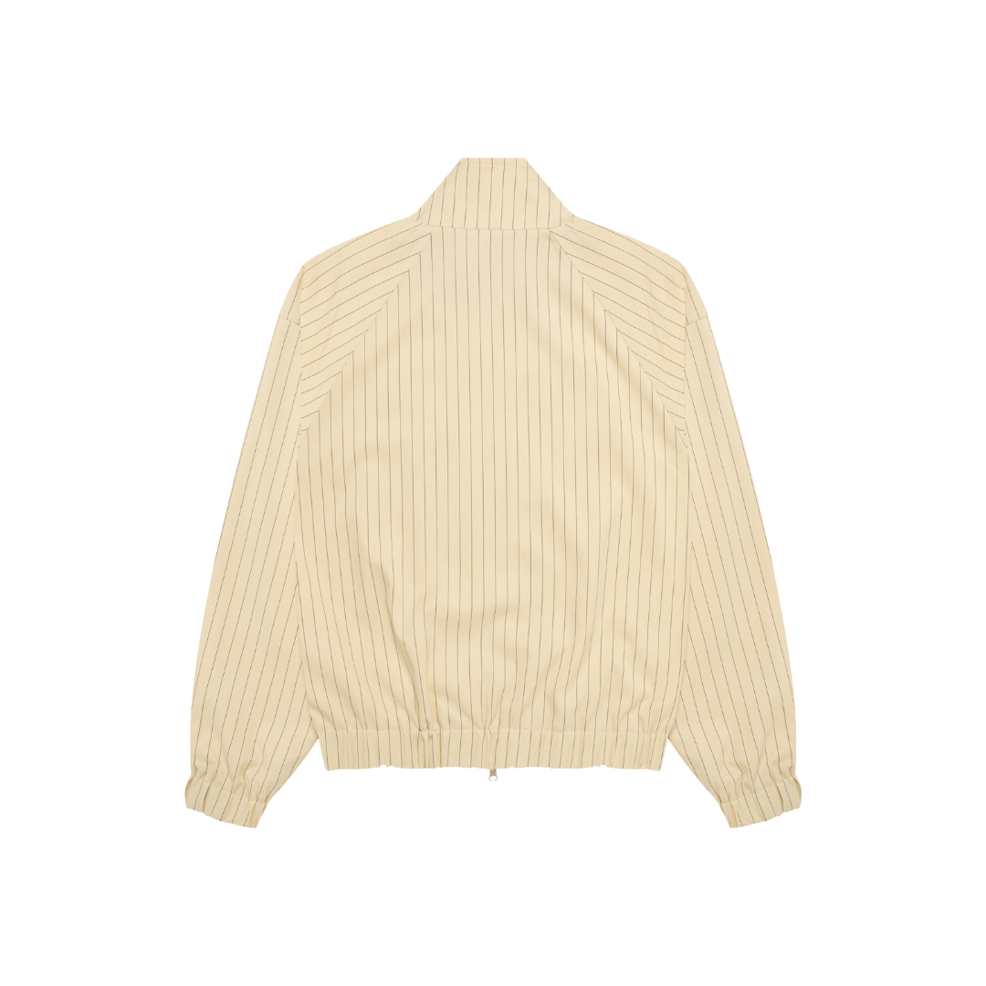 Pinstripe Track Jacket