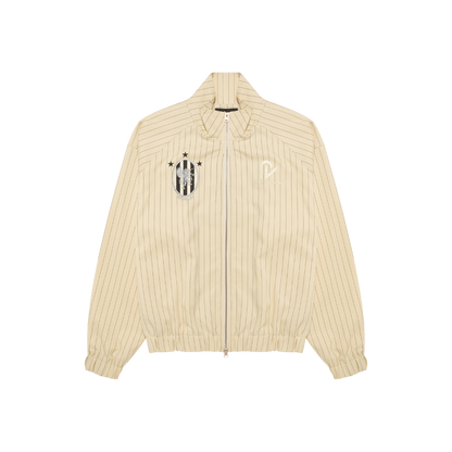 Pinstripe Track Jacket