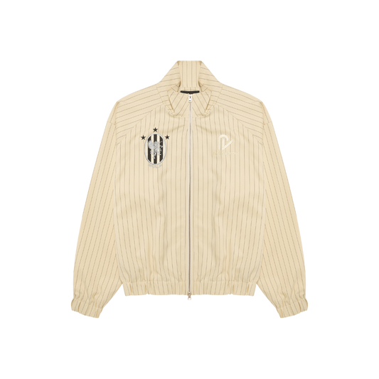 Pinstripe Track Jacket