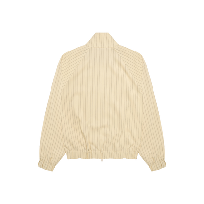 Pinstripe Track Jacket