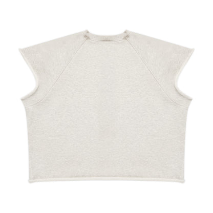 No Poetry Cutoff Crewneck